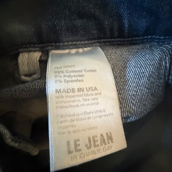 Le Jean Wide-Leg Jeans with Patch Pockets - Picture 4 of 5